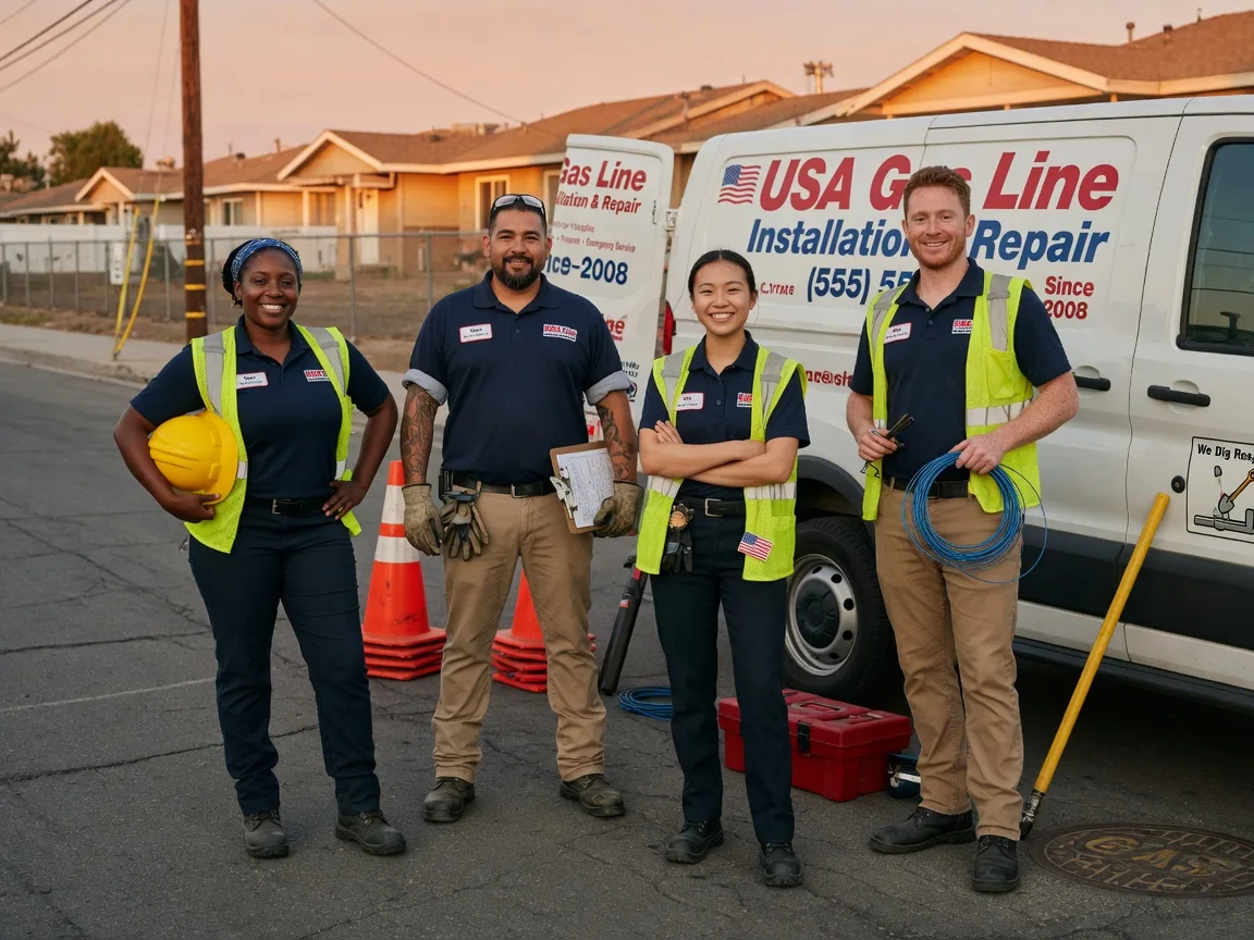 Gas Line Installation company in Belfield, ND